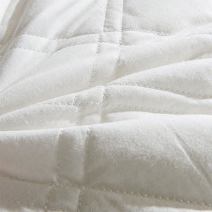 100% Wool Quilted Mattress Topper