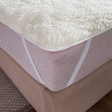 Load image into Gallery viewer, 100% Wool Quilted Mattress Topper