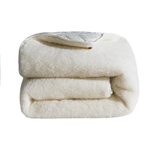 Load image into Gallery viewer, 100% Wool Quilted Mattress Topper