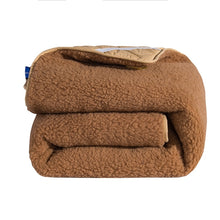 Load image into Gallery viewer, 100% Wool Quilted Mattress Topper