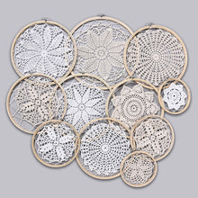 Load image into Gallery viewer, DIY Large Doily Lace Dream Catcher
