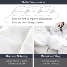 Load image into Gallery viewer, Doona Quilt Microfiber - All Seasons - White