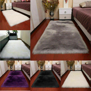 Fluffy Faux Sheepskin Rug
