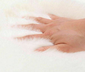 Fluffy Faux Sheepskin Rug