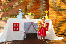 Load image into Gallery viewer, Nautical Tablecloth Playhouse