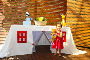Nautical Tablecloth Playhouse