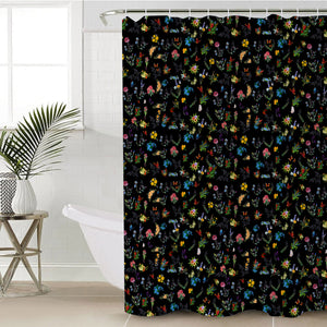 Gypsy Garden Shower Curtain Waterproof